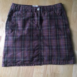 H&M Plaid Skirt